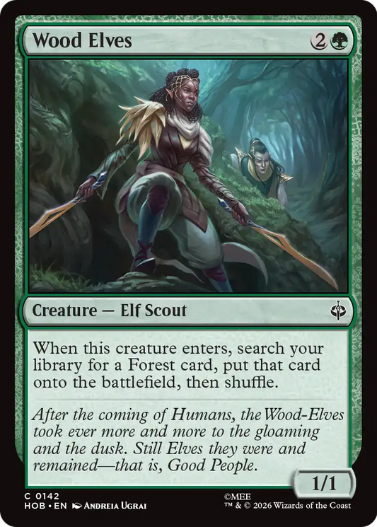 Wood Elves (142) - LP - front