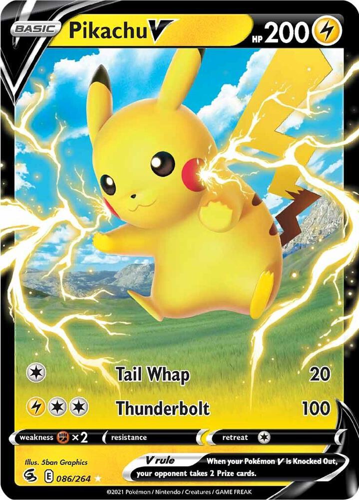 Pikachu V - 086/264 (Holofoil) - NM - front