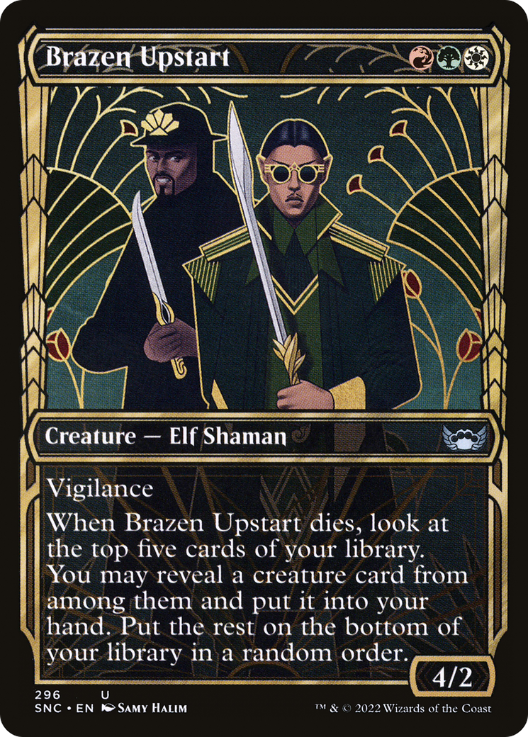 Brazen Upstart (296) - SHOWCASE (Foil) - LP - front