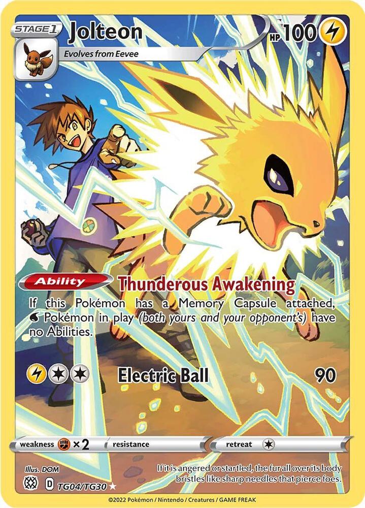 Jolteon - TG04/TG30 (Holofoil) - NM - front