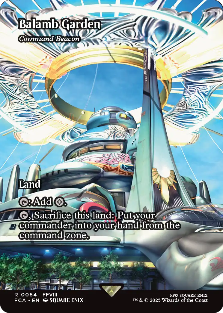 Command Beacon (64) - BORDERLESS - FULL ART - NM - front