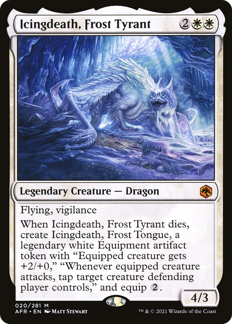 Icingdeath, Frost Tyrant (20) (Chinese (S)) - NM - front