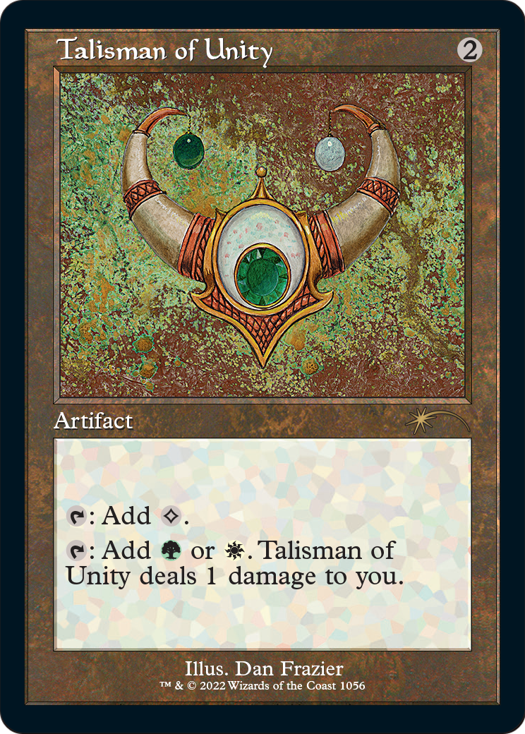 Talisman of Unity (1056) (Etched) - NM - front