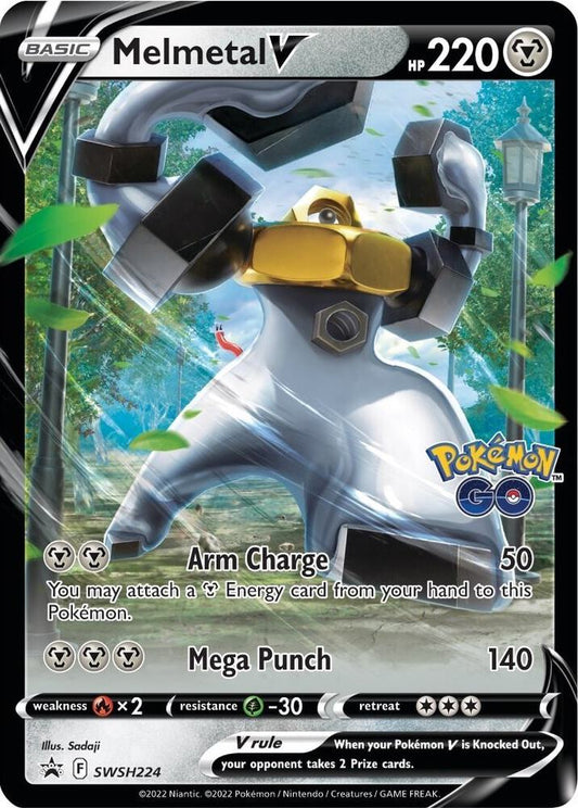 Melmetal V - SWSH224 (Holofoil) - HP - front