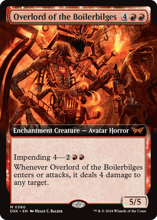 Overlord of the Boilerbilges (380) - EXTENDED ART - LP - front
