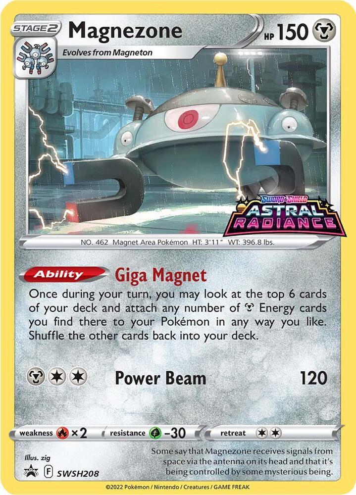 Magnezone - SWSH208 (Holofoil) - NM - front