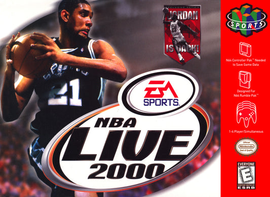 NBA Live 2000 - front