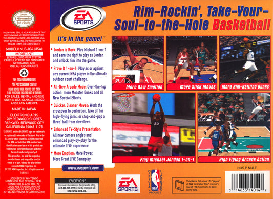 NBA Live 2000 - back