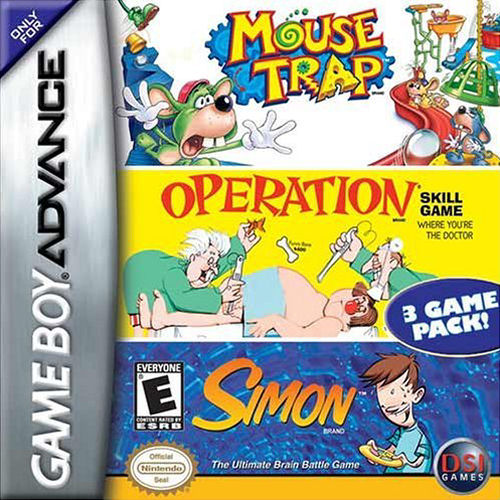 Mouse Trap / Operation / Simon - front