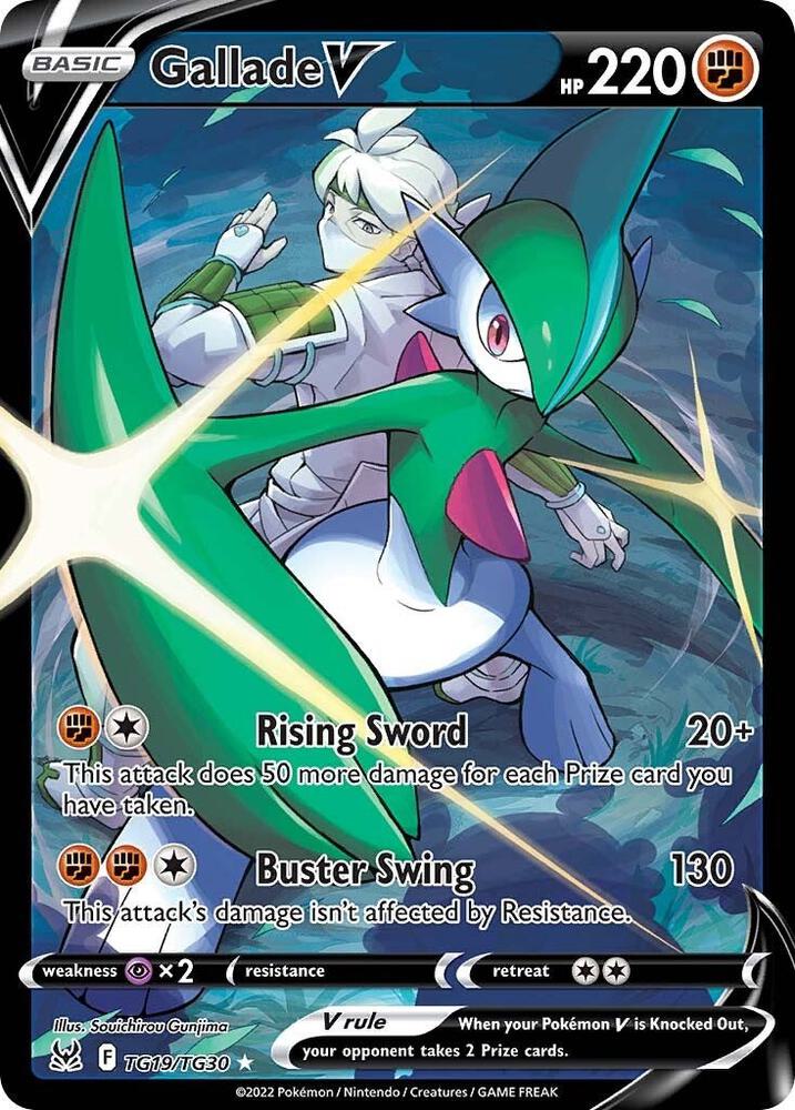 Gallade V - TG19/TG30 (Holofoil) - NM - front