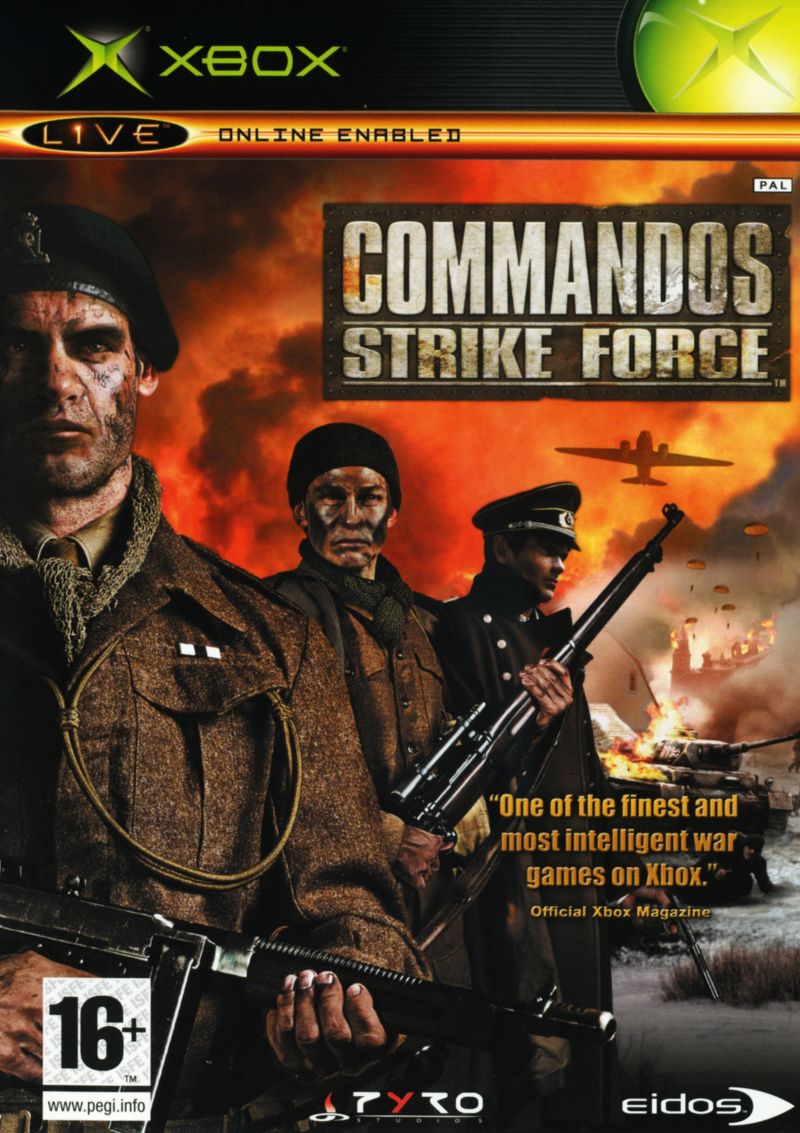 Commandos Strike Force - front
