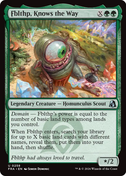 Fblthp, Knows the Way (258) - NM - front