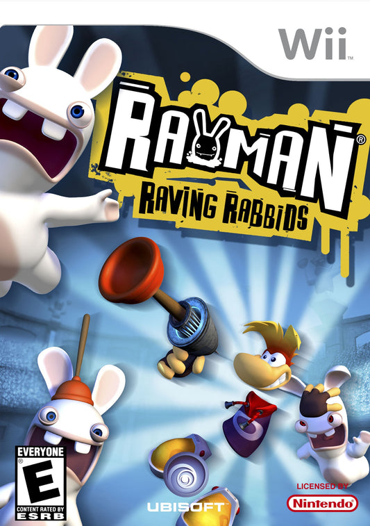 Rayman Raving Rabbids - front