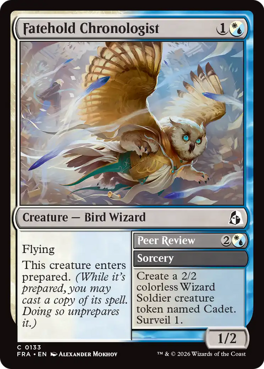 Fatehold Chronologist // Peer Review (133) (Foil) - NM - front