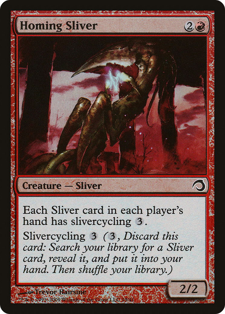 Homing Sliver (19) (Foil) - LP - front