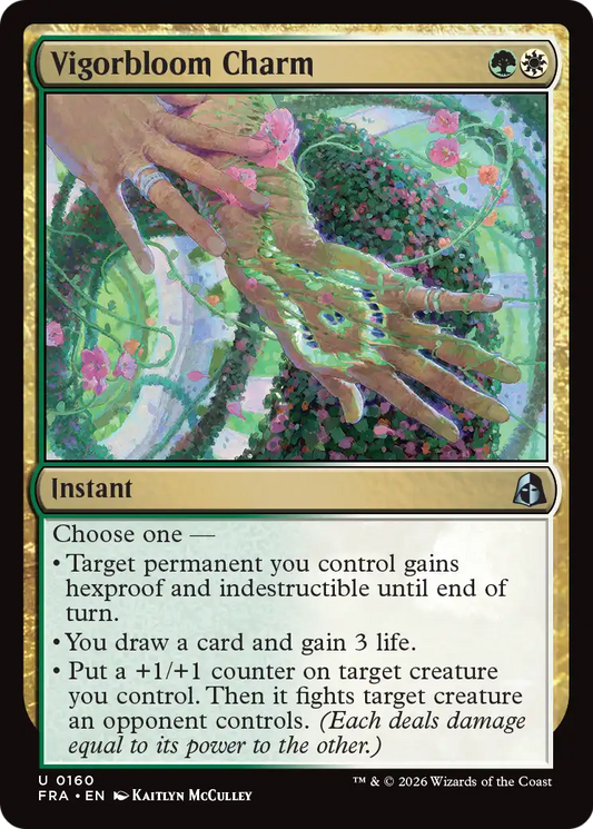 Vigorbloom Charm (160) - NM - front