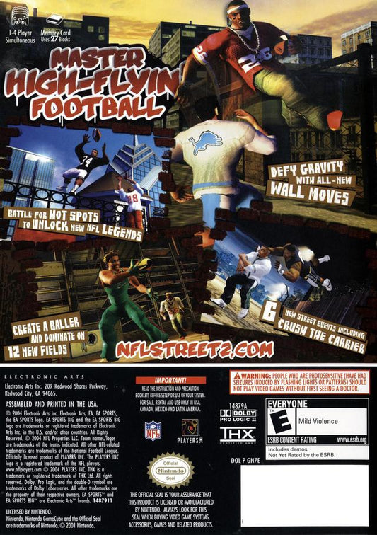 NFL Street 2 - back