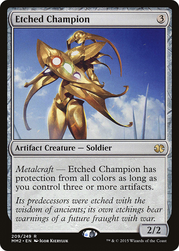 Etched Champion (209) - LP - front