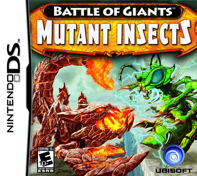 Battle of Giants: Mutant Insects - front