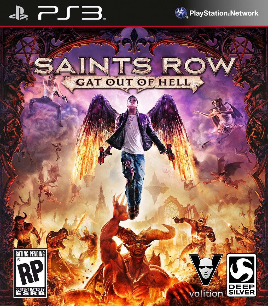 Saints Row: Gat Out of Hell - front