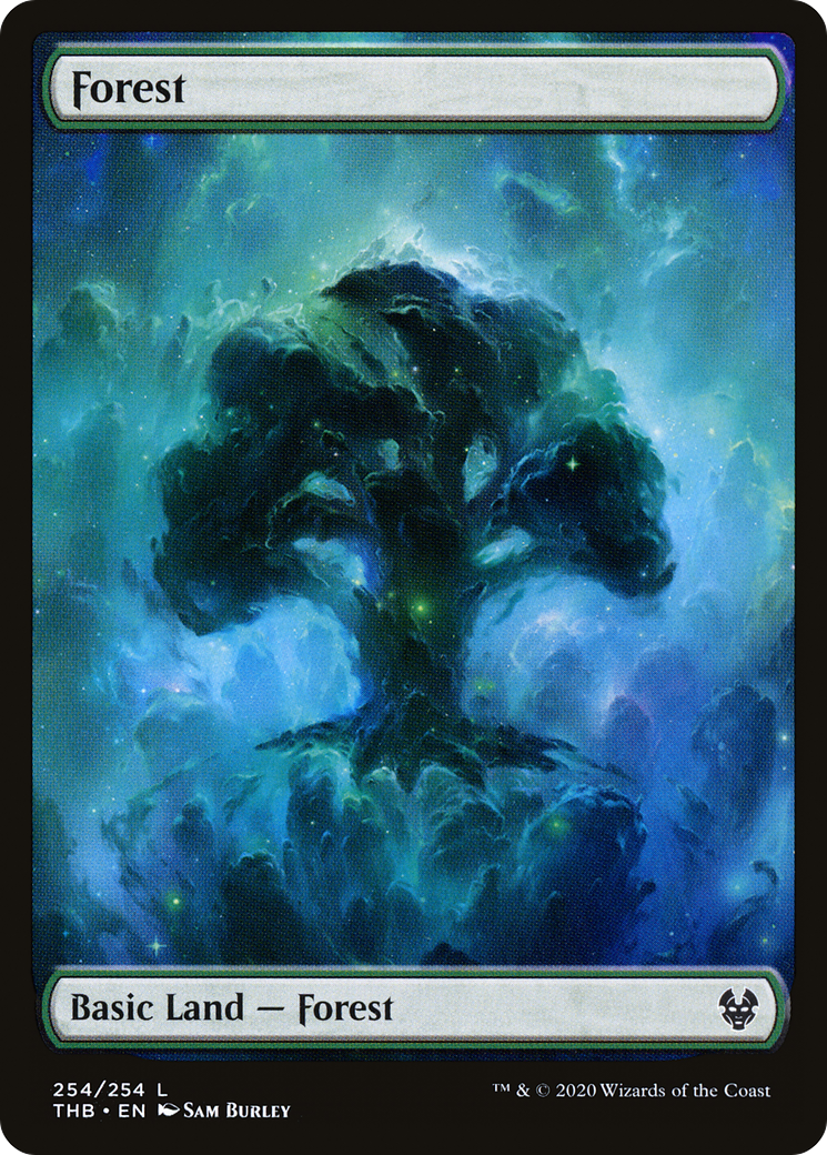 Forest (254) - FULL ART - NM - front