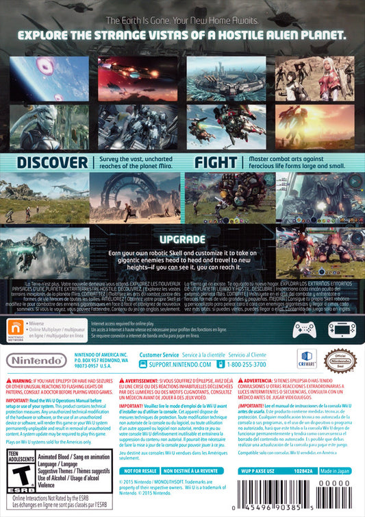 Xenoblade Chronicles X - back