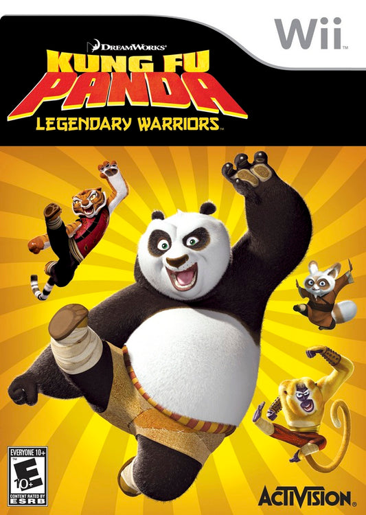 Kung Fu Panda: Legendary Warriors - front