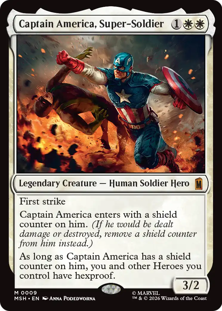 Captain America, Super-Soldier (9) - LP - front