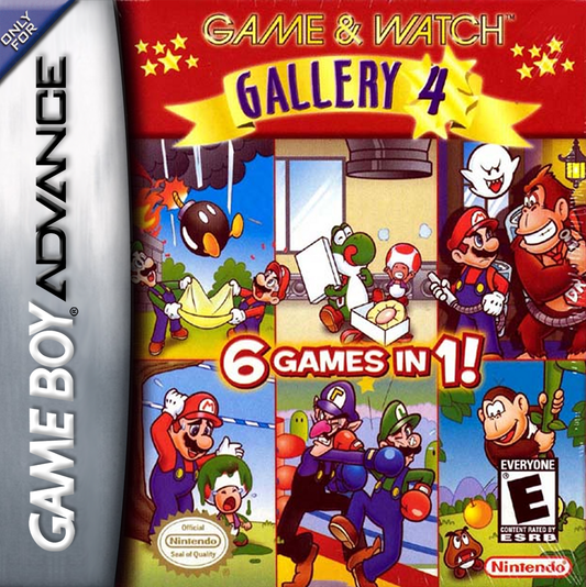 Game and Watch Gallery 4 - front