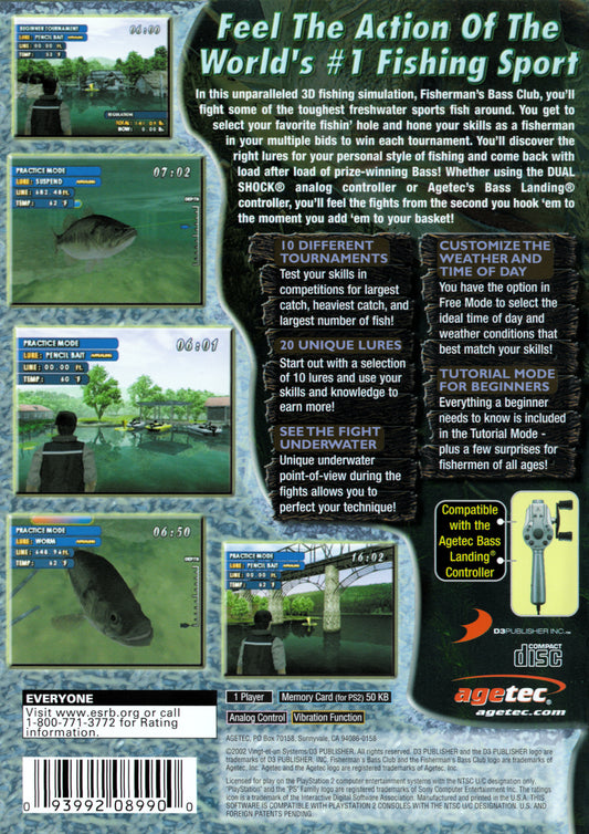 Fishermans Bass Club - back