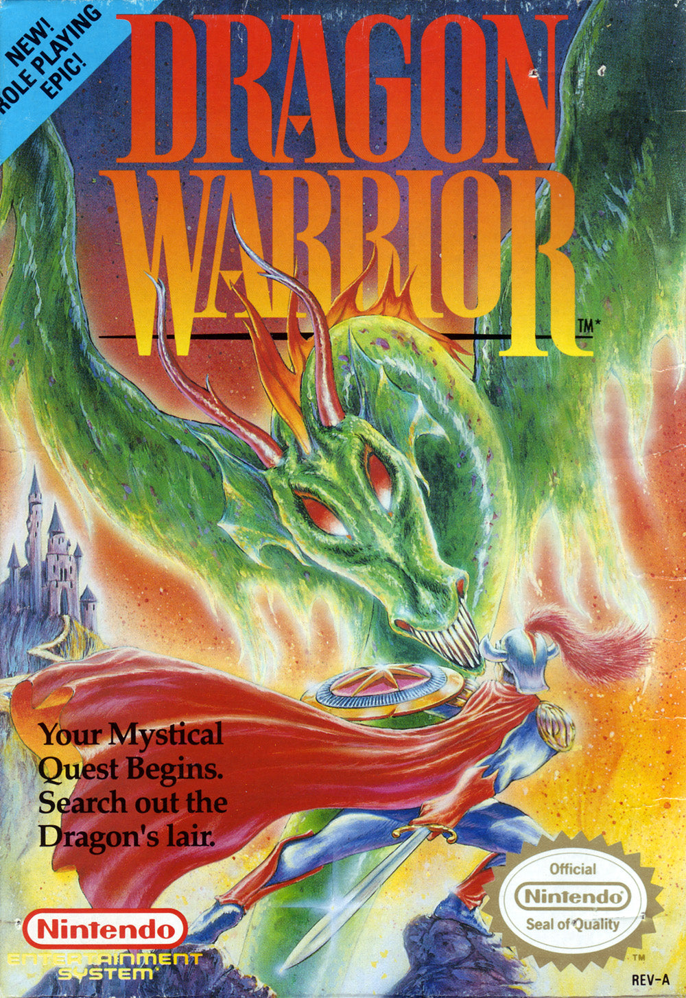 Dragon Warrior - front