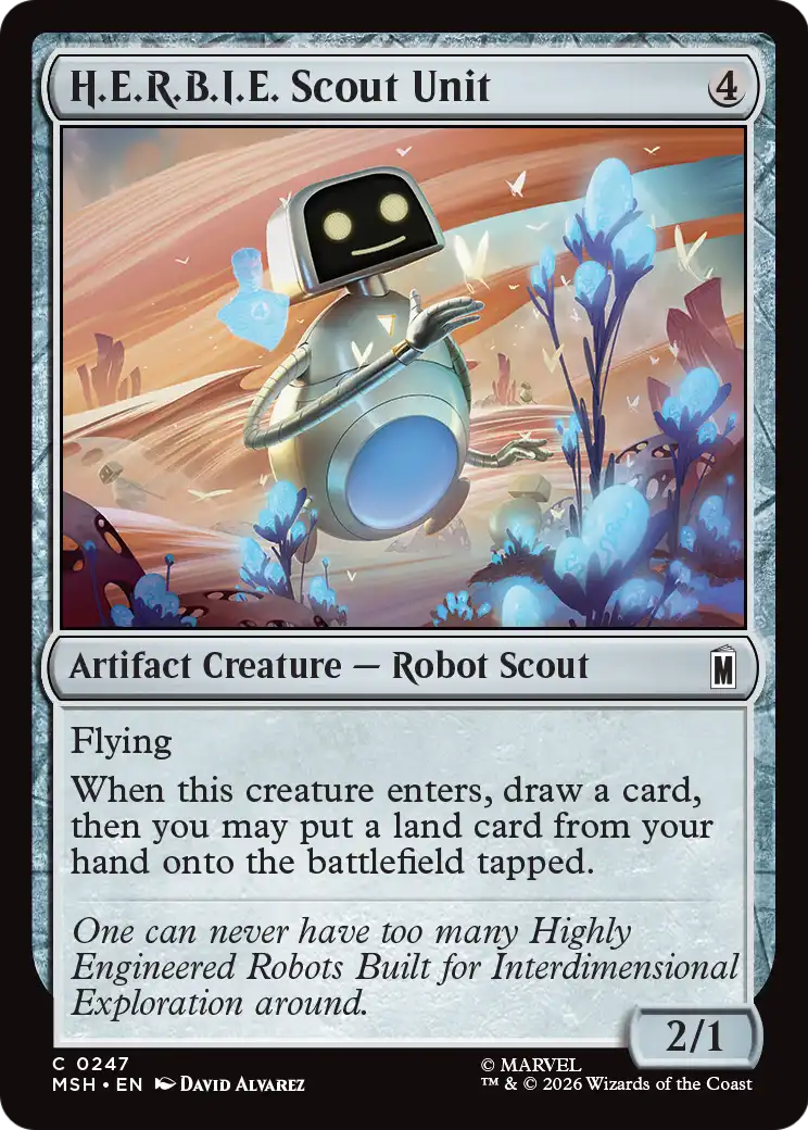 H.E.R.B.I.E. Scout Unit (247) - NM - front