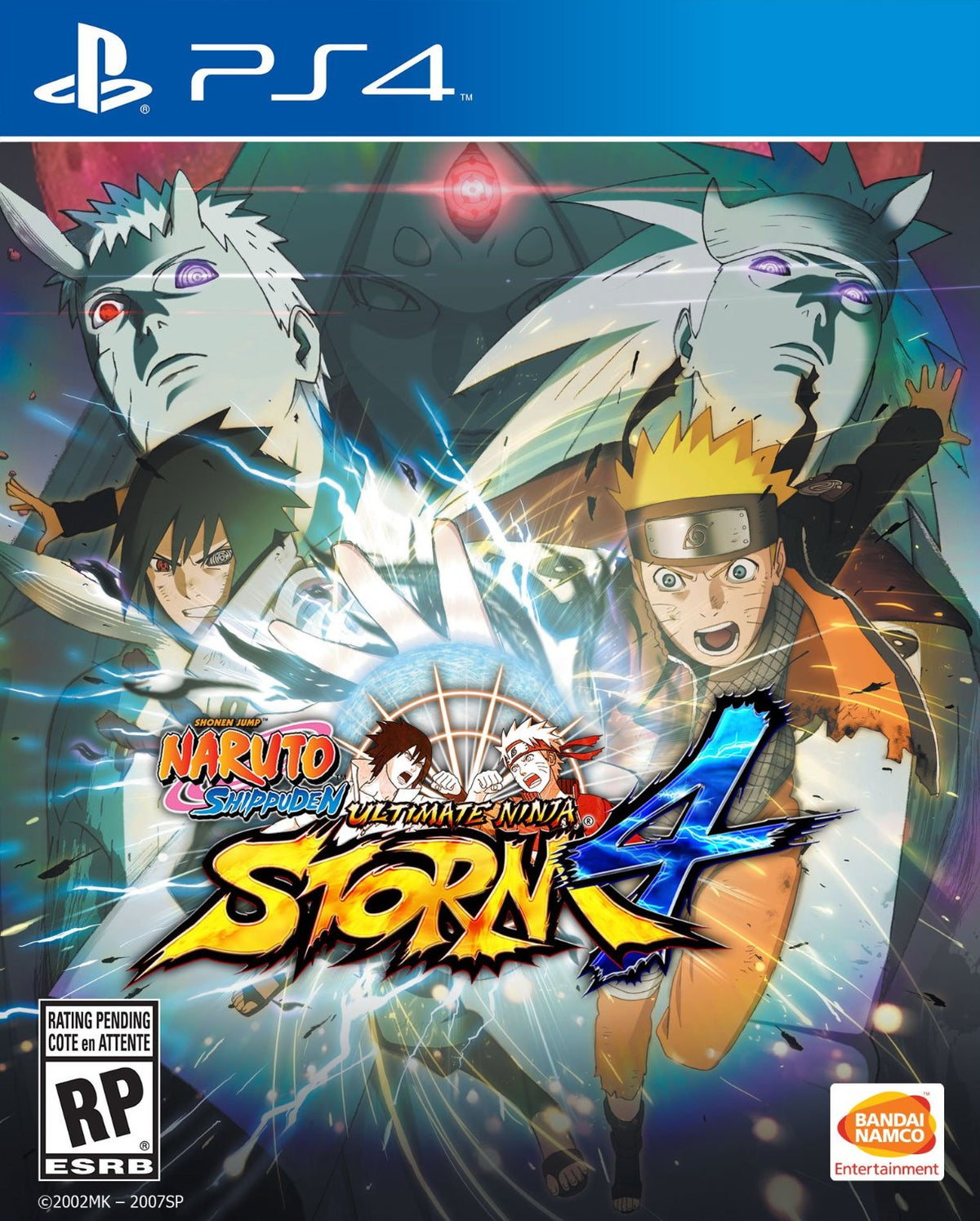 Naruto Shippuden Ultimate Ninja Storm 4 - front
