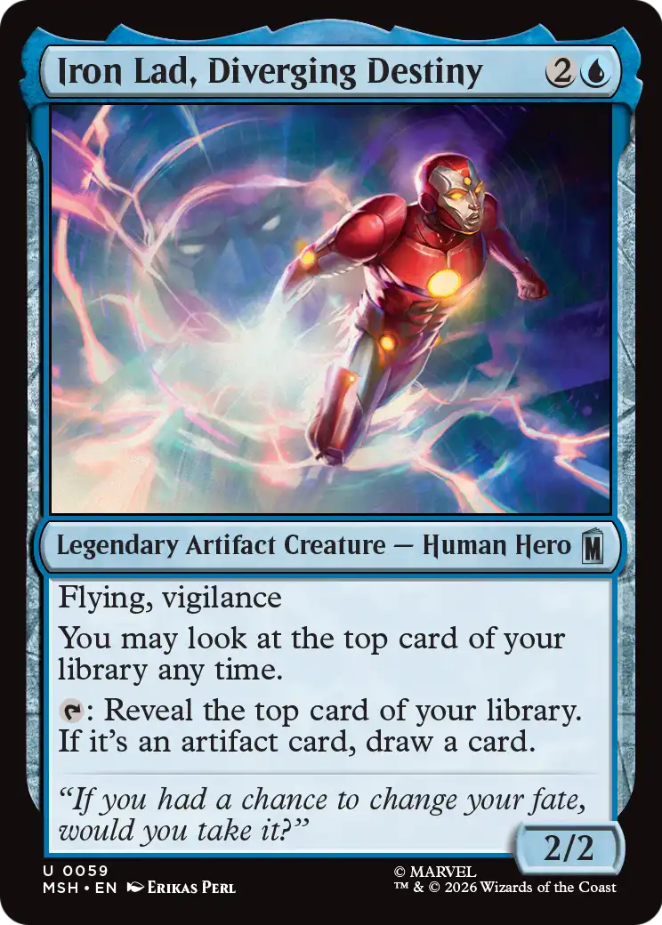 Iron Lad, Diverging Destiny (59) - NM - front