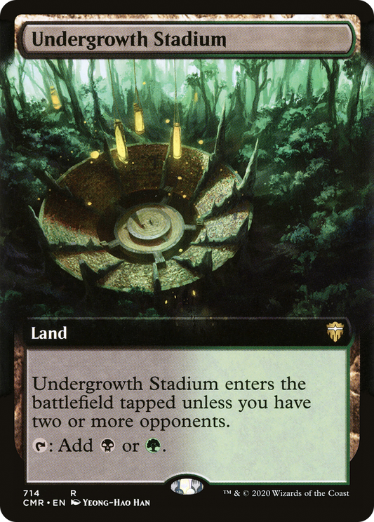 Undergrowth Stadium (714) - EXTENDED ART - NM - front