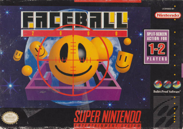 Faceball 2000 - front