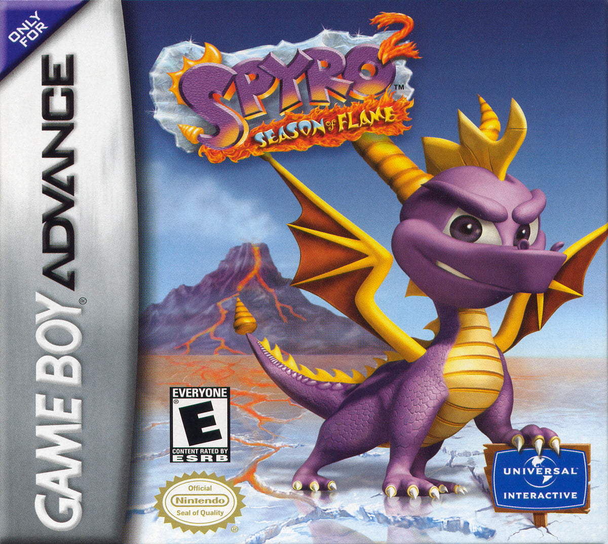 Spyro 2 Season of Flame - front