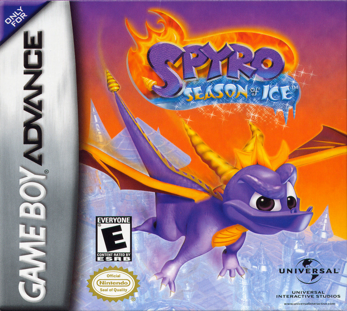 Spyro Season of Ice - front