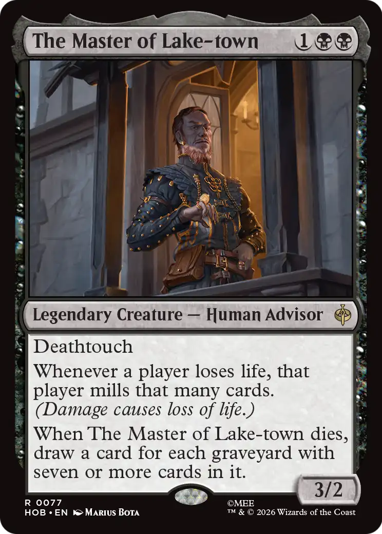 The Master of Lake-town (77) - NM - front