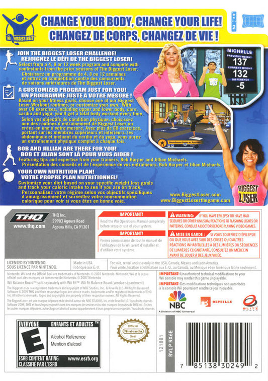 The Biggest Loser - back