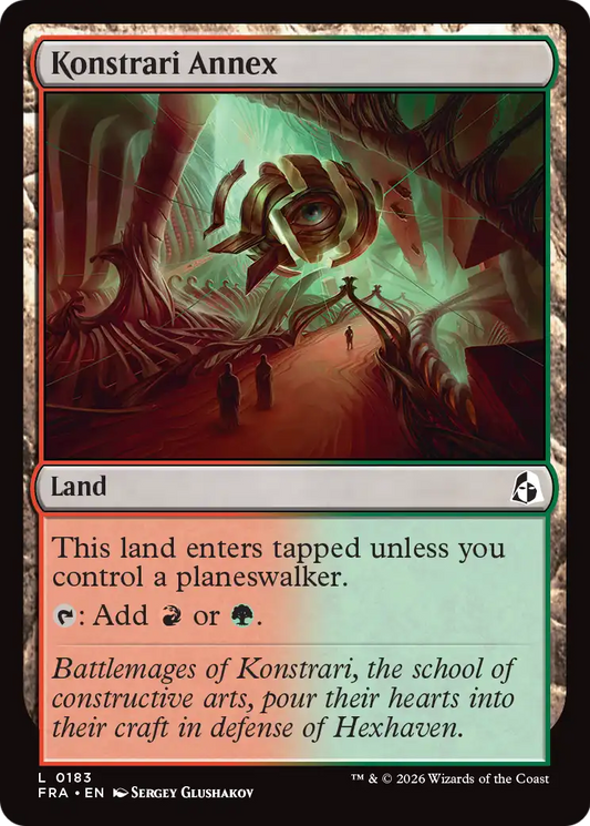 Konstrari Annex (183) - NM - front