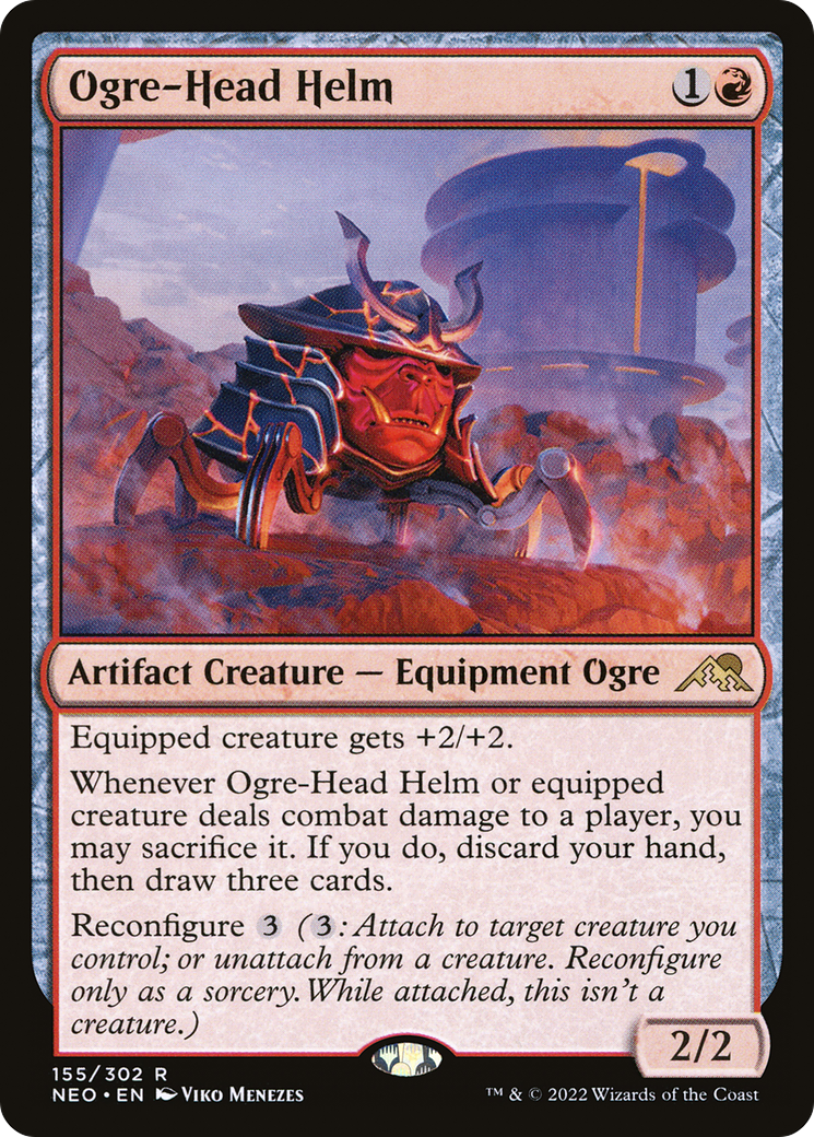 Ogre-Head Helm (155) - LP - front