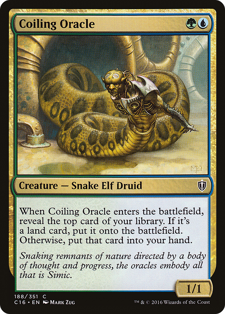 Coiling Oracle (188) - LP - front