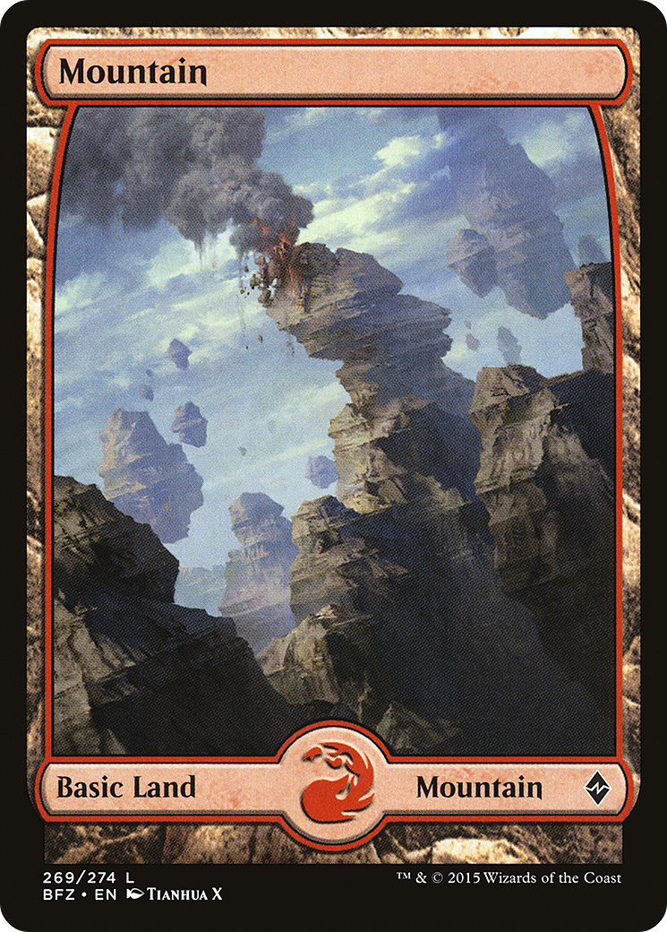 Mountain (269) - FULL ART - NM - front