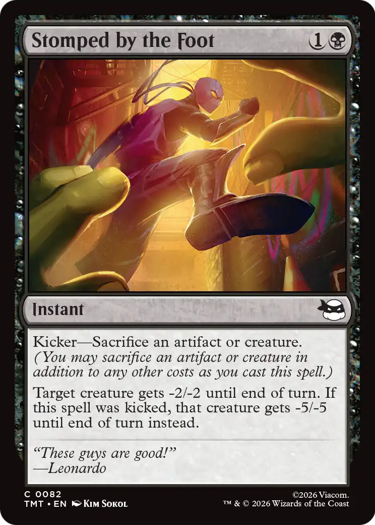 Stomped by the Foot (82) - NM - front