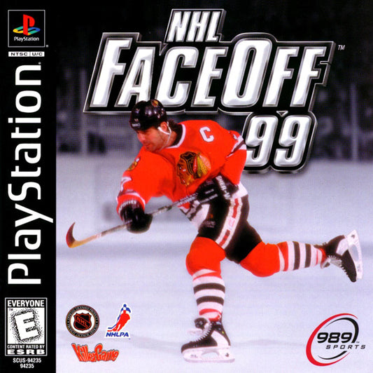 NHL FaceOff 99 - front
