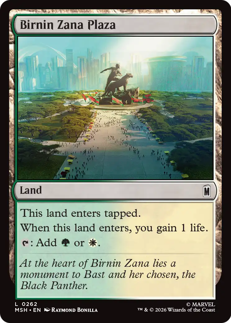 Birnin Zana Plaza (262) - NM - front