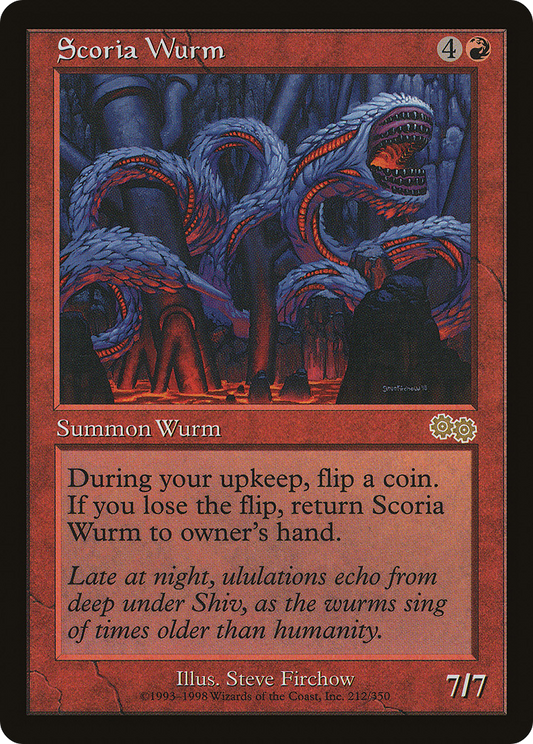 Scoria Wurm (212) - LP - front