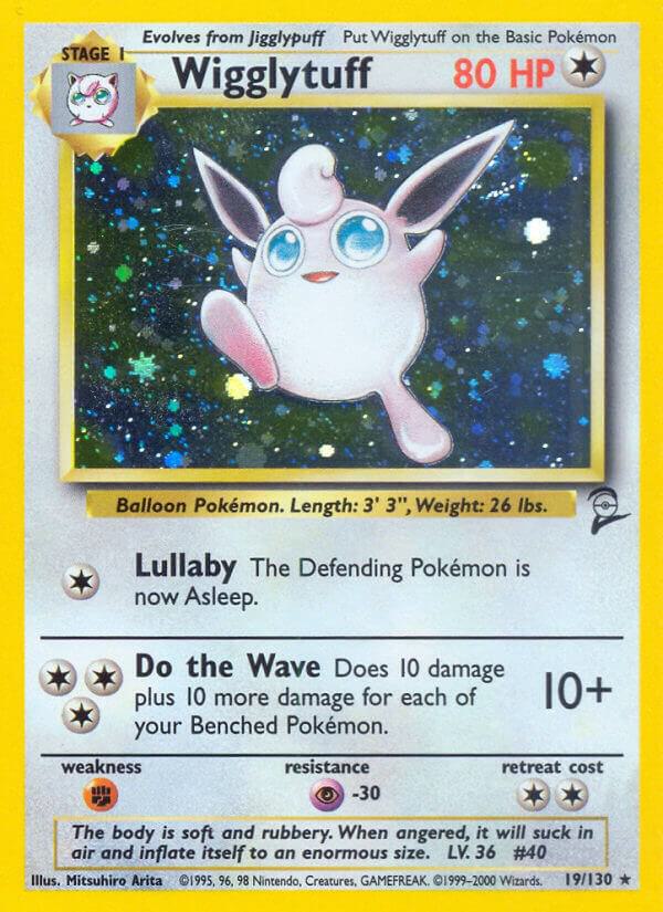 Wigglytuff - 019/130 (Holofoil) - LP - front