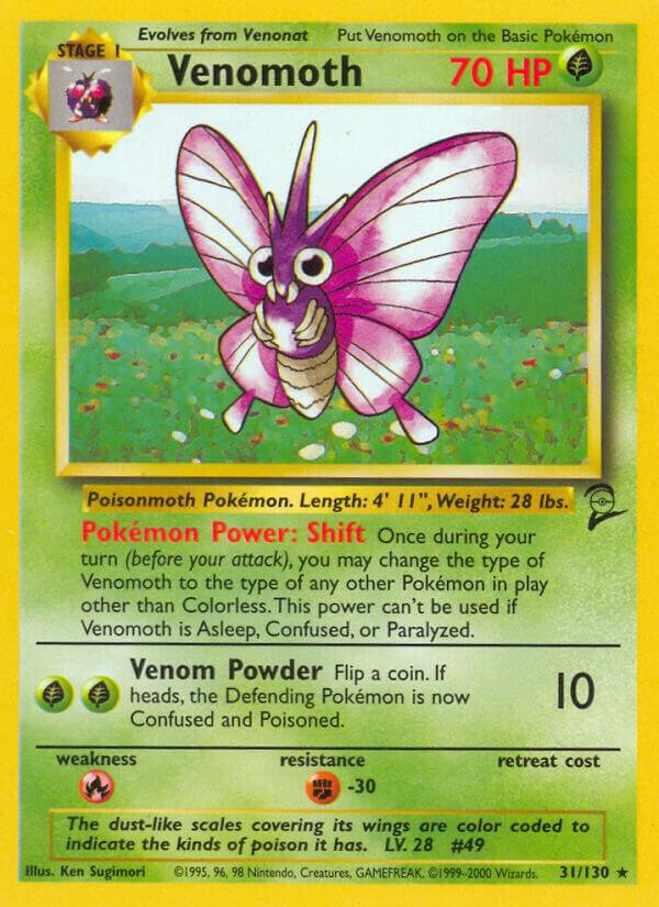 Venomoth - 031/130 - HP - front
